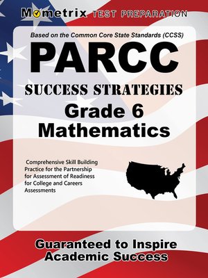 cover image of PARCC Success Strategies Grade 6 Mathematics Study Guide